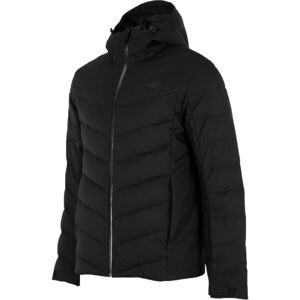 4F MEN´S SKI JACKETS Pánská lyžařská bunda, černá, veľkosť 2XL