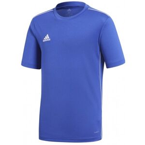 adidas CORE18 JSY Y Juniorský fotbalový dres, modrá, velikost 152