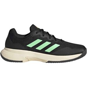 adidas GAMECOURT 2 M Pánské tenisové boty, černá, velikost 45 1/3