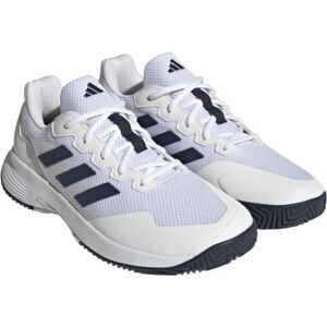 adidas GAMECOURT 2 M Pánské tenisové boty, bílá, velikost 46 2/3