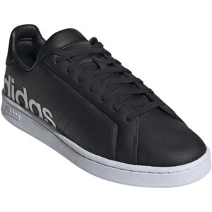 adidas GRAND COURT LTS Pánské volnočasové tenisky, černá, velikost 46