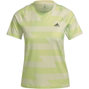 adidas RUNNING TEE Dámské běžecké tričko, světle zelená, veľkosť M