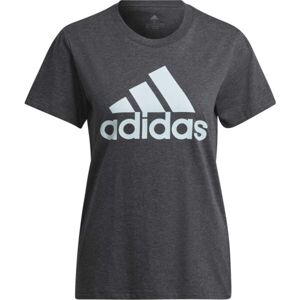 adidas BL T Dámské tričko, tmavě šedá, velikost XS