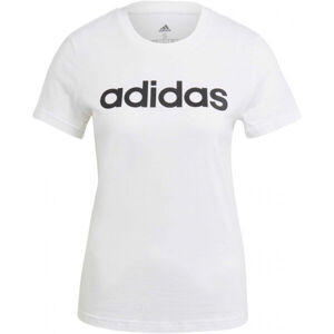adidas LINEAR TEE Dámské tričko, bílá, velikost