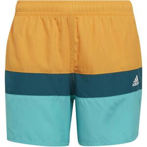 adidas YB CB SHORTS Chlapecké plavecké šortky, oranžová, velikost 128
