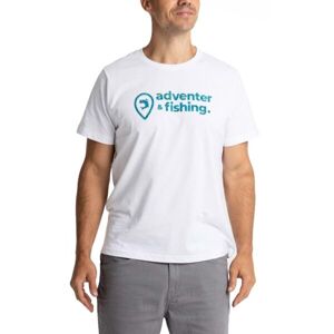 ADVENTER & FISHING Pánské tričko Pánské tričko, bílá, velikost L
