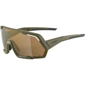 Alpina Sports ROCKET Q-LITE Sluneční brýle, tmavě zelená, veľkosť UNI
