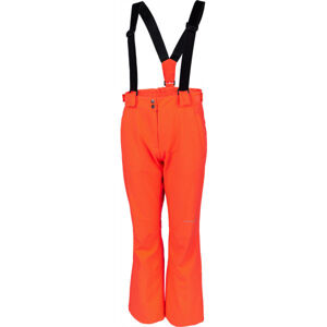 ALPINE PRO ARGA Dámské lyžařské kalhoty, oranžová, velikost XS