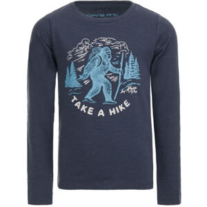 ALPINE PRO BASTO Chlapecké triko, tmavě modrá, velikost 104-110