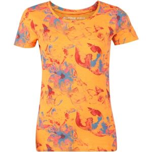 ALPINE PRO HATCHA Dámské tričko, oranžová, velikost XS