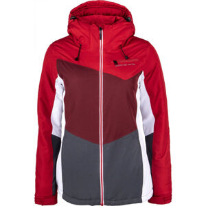 ALPINE PRO LUDIA Dámská lyžařská bunda, červená, velikost XS