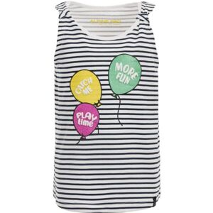 ALPINE PRO SOLARO Dívčí triko, bílá, velikost 116-122