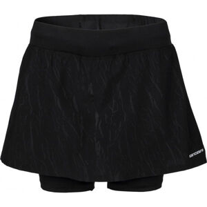 Arcore FOGGIA Dámské běžecké šortky se sukní, černá, velikost XS