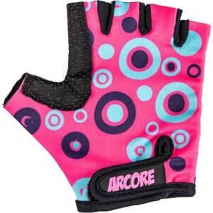 Arcore ZOAC Dětské cyklistické rukavice, růžová, velikost 8