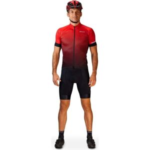 Briko CLASSIC STAIN Pánský cyklistický dres, červená, veľkosť XXL