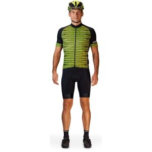 Briko CLASSIC STREAK Pánský cyklistický dres, světle zelená, velikost XXL