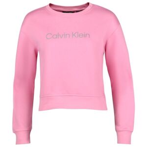 Calvin Klein PW PULLOVER Dámská mikina, růžová, velikost