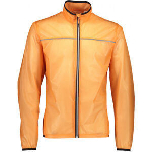 CMP MAN JACKET Pánská lehká cyklistická bunda, oranžová, velikost 48
