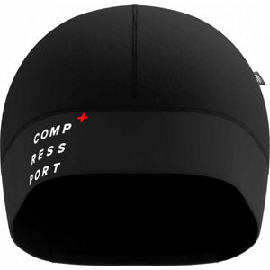 Compressport Zateplená běžecká čepice Zateplená běžecká čepice, černá, velikost UNI