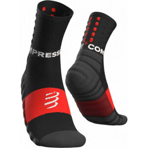 Compressport SHOCK ABSORB SOCKS Běžecké ponožky, černá, velikost T2