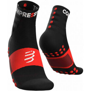 Compressport TRAINING SOCKS 2-PACK Sportovní ponožky, černá, velikost T1