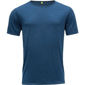Devold SULA MAN TEE Pánské triko, modrá, velikost