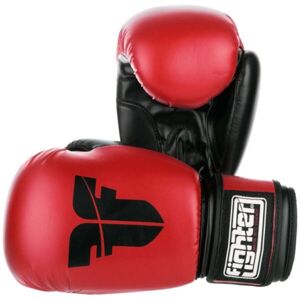 Fighter BASIC 10 OZ Boxerské rukavice, růžová, velikost