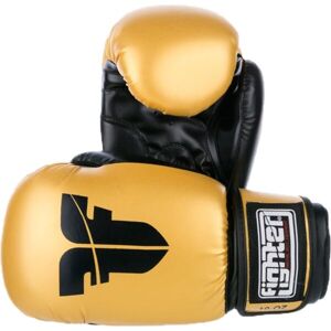 Fighter BASIC 12 OZ Boxerské rukavice, zlatá, velikost