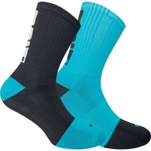 Fila SPORT UNISEX 2P Sportovní ponožky UNISEX, tyrkysová, velikost 43-46