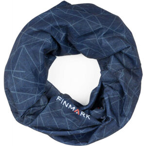 Finmark FS-008 Multifunkční šátek, modrá, velikost UNI