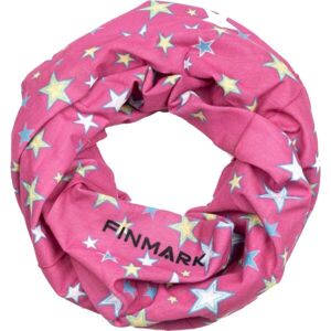 Finmark FS-233 Dětský multifunkční šátek, růžová, velikost UNI