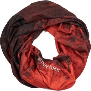 Finmark FS-231 Multifunkční šátek, červená, velikost UNI