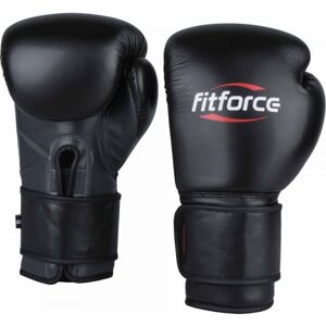 Fitforce PATROL Tréninkové boxerské rukavice, černá, velikost 14
