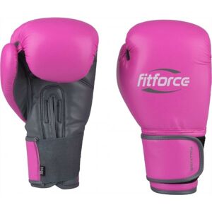 Fitforce SENTRY Boxerské rukavice, růžová, velikost 10
