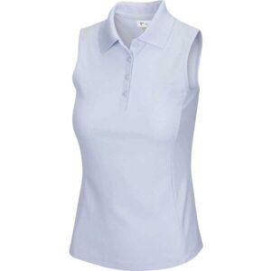 GREGNORMAN PROTEK SLEEVELESS POLO W Dámské golfové polo triko, světle modrá, velikost XL