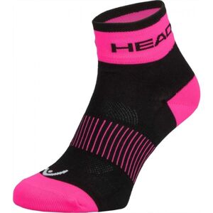 Head SOCKS Cyklistické ponožky, černá, velikost 40-42