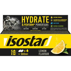 Isostar TABLETY BOX 120 G CITRON Rozpustný isotonický nápoj v tabletách, , velikost