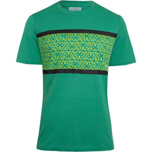 Kappa LOGO CARTOR Pánské triko, zelená, velikost S
