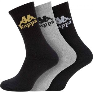 Kappa AUTHENTIC AILEL 3P Ponožky, černá, velikost 35-38