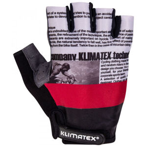 Klimatex JAY Pánské cyklistické rukavice, černá, velikost XL