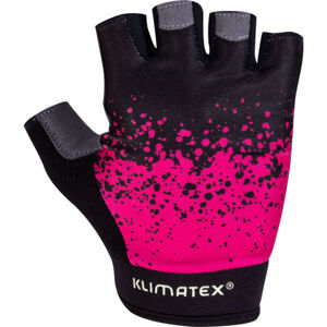 Klimatex MAE Dámské cyklistické rukavice, černá, velikost XL