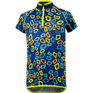 Klimatex MILKY Dětský cyklistický dres, tmavě modrá, velikost 158