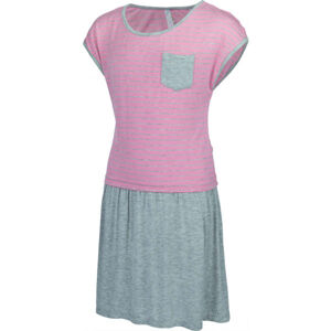 Lewro CHIMERA Dívčí šaty, růžová, velikost 164-170