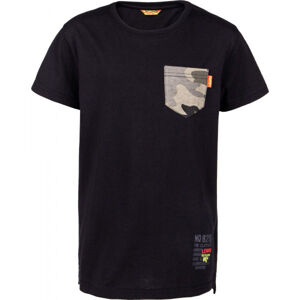Lewro JORG Chlapecké triko, černá, velikost 116-122