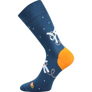 Lonka KOSMONAUT Unisexové ponožky, tmavě modrá, velikost 35-38