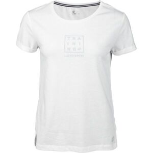 Lotto DINAMICO W VI TEE 1/2 JS Dámské tričko, bílá, velikost L