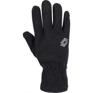 Lotto HEBE Dámské fleecové rukavice, černá, velikost UNI