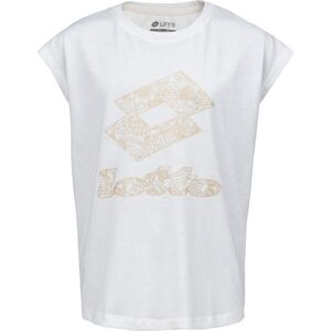 Lotto SMART G III TEE JS Dívčí tričko, bílá, velikost XL
