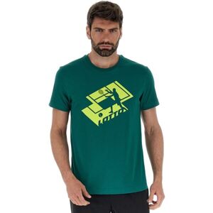 Lotto TENNIS CLUB II TEE Pánské tričko, zelená, velikost