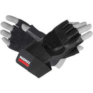 MADMAX PROFESSIONAL EXCLUSIVE Fitness rukavice, černá, velikost L